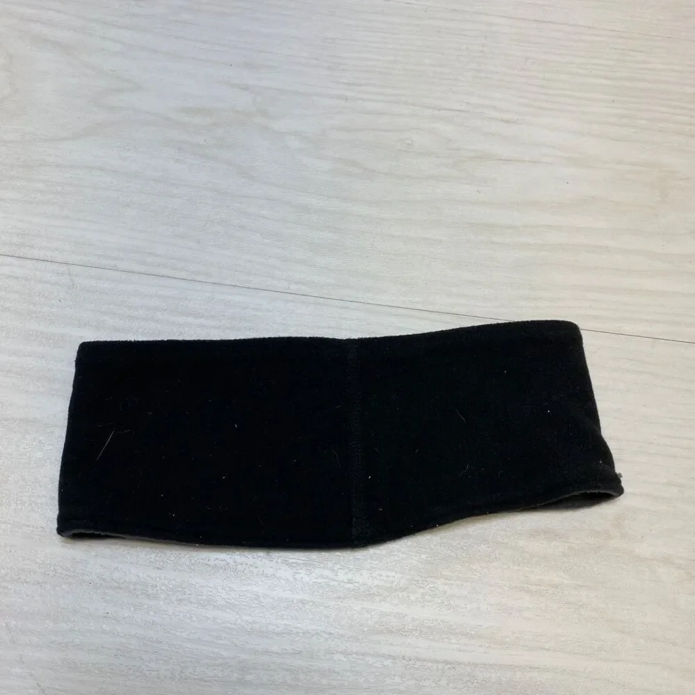 The North Face Black Fleece Headband One Size Womens Mens Unisex Winter‎